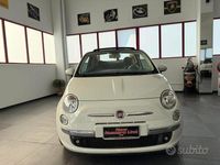 Usata Fiat 500C Lounge 95 CV (69 kW) 2010 Bianco Cabrio