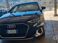 Usata Audi A3 Advanced 150 CV (110 kW) 2022 Blu Berlina