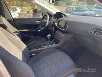 Usata Peugeot 308 120 CV (88 kW) 2017 Nero Berlina