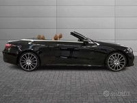 Usata Mercedes E220 Premium Plus 194 CV (142 kW) 2021 Nero Cabrio