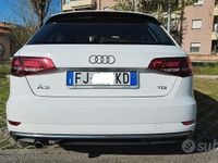 Usata Audi A3 Design 116 CV (85 kW) 2017 Bianco Berlina