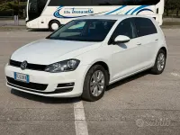 Usata VW Golf VII 110 CV (80 kW) 2017 Bianco Berlina