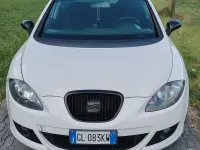 Usata Seat Leon Stylance 105 CV (77 kW) 2007 Bianco Utilitaria