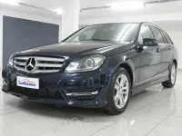 Usata Mercedes C220 Avantgarde 170 CV (125 kW) 2013 Blu Station wagon