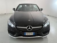 Usado Mercedes C220 Premium Plus 170 CV (125 kW) 2017 Negro Descapotable
