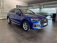Usata Audi Q5 S-Line 204 CV (150 kW) 2021 Blu/azzurro SUV
