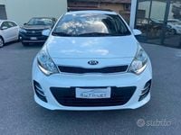 Usata Kia Rio Active 75 CV (55 kW) 2016 Bianco Utilitaria