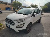 Usata Ford Ecosport 99 CV (72 kW) 2019 Bianco SUV