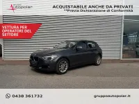 Usata BMW 116 Efficient Dynamics 116 CV (85 kW) 2014 Grigio Utilitaria