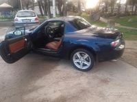Usata Mazda MX5 126 CV (92 kW) 2009 Blu Cabrio