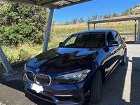 Usata BMW 116 116 CV (85 kW) 2016 Blu Utilitaria