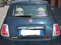 Usata Fiat 500 Lounge 69 CV (50 kW) 2015 Blu/azzurro Utilitaria
