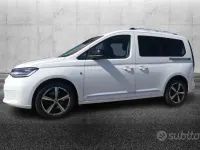 Begagnad VW Caddy Style 122 HK (89 kW) 2021 Vit Minibuss