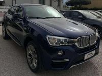 Usata BMW X4 M Sport 190 CV (139 kW) 2017 Blu/azzurro SUV