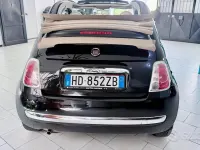 Usata Fiat 500C Lounge 69 CV (50 kW) 2010 Nero Cabrio