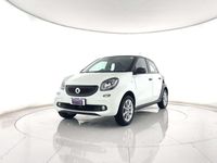 Usata Smart ForFour Prime 71 CV (52 kW) 2018 Bianco e tetto nero Utilitaria