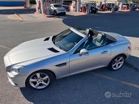 Usata Mercedes SLK200 Premium 184 CV (135 kW) 2013 Argento Cabrio