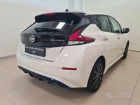 Usata Nissan Leaf Visia+ 89 kW (122 CV) 2018 Bianco Utilitaria