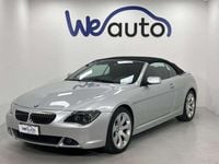 Usata BMW 645 Cabriolet 333 CV (244 kW) 2004 Argento Cabrio