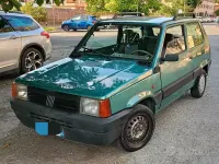 Usata Fiat Panda 54 CV (39 kW) 2001 Verde Berlina