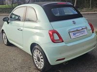 Begagnad Fiat 500C Lounge 69 HK (50 kW) 2021 Grön Cab