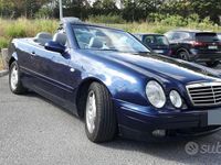 Usata Mercedes CLK200 192 CV (141 kW) 1999 Blu Cabrio