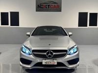 Usata Mercedes C250 AMG line 211 CV (155 kW) 2017 Grigio Coupé