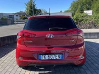 Usata Hyundai i20 Passion 84 CV (61 kW) 2017 Rosso Berlina