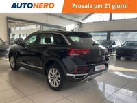 Usata VW T-Roc Style 110 CV (80 kW) 2022 Nero SUV