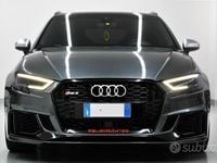 Usata Audi RS3 Ambiente 400 CV (294 kW) 2018 Grigio Berlina