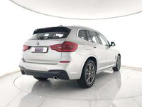 Usata BMW X3 M Sport 190 CV (139 kW) 2021 Argento metallizzato SUV