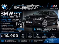 Usata BMW 116 Comfort Edition 116 CV (85 kW) 2019 Blu Utilitaria
