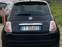 Usata Fiat 500 Lounge 69 CV (50 kW) 2009 Nero Cabrio
