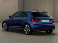 Nuova Audi A1 Sportback Design 116 CV (85 kW) 2025 Blu navarra metallizzato nero mito metal Utilitaria