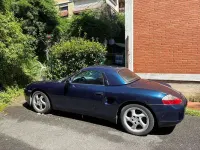 Usata Porsche 986 Boxster 150 CV (110 kW) 2000 Blu/azzurro Cabrio