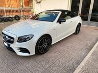 Usata Mercedes E53 AMG 435 CV (319 kW) 2018 Bianco Cabrio