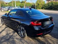 Usata BMW 220 Sport Line 184 CV (135 kW) 2015 Nero Coupé