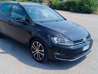 Usata VW Golf VII 110 CV (80 kW) 2017 Nero Station wagon