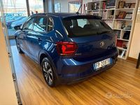 Usata VW Polo 80 CV (58 kW) 2018 Blu Utilitaria