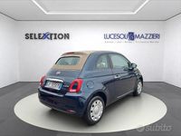 Usata Fiat 500 70 CV (51 kW) 2023 Blu Cabrio
