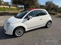 Usata Fiat 500 69 CV (50 kW) 2011 Bianco Cabrio