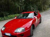 Usata Toyota Supra 1994 Rosso Coupé