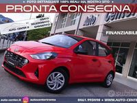 Usata Hyundai i10 67 CV (49 kW) 2021 Rosso Utilitaria