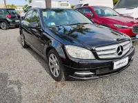 Usata Mercedes C220 Avantgarde 170 CV (125 kW) 2011 Nero Berlina