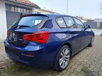 Usata BMW 118 Advantage 150 CV (110 kW) 2015 Blu/azzurro Utilitaria