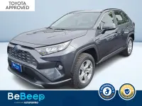Usata Toyota RAV4 Hybrid Active 218 CV (160 kW) 2021 Grigio metallizzato SUV