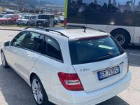 Usata Mercedes C220 Avantgarde 170 CV (125 kW) 2012 Bianco Station wagon