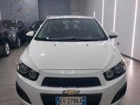 Usata Chevrolet Aveo LT 75 CV (55 kW) 2012 Bianco Berlina