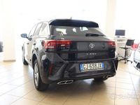 Usata VW T-Roc R-line 110 CV (80 kW) 2022 Nero SUV