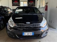 Usata Kia Rio EX 90 CV (66 kW) 2012 Nero Berlina
